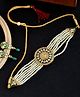 Silvermerc Designs Gold Plated Pearl beaded choker Jewelry set - 25 g