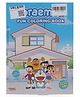 Sticker Bazaar Doraemon Fun Coloring Book - English (Print may vary)