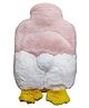 Fun Blast Duck Themed Hot Water Bag with Soft Cover 1000 Ml - Pink