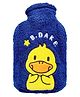 Fun Blast Duck Themed Hot Water Bag with Soft Cover 1000 Ml - Navy Blue