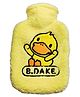 FunBlast Duck themed Hot Water Bag with Soft Cover 1000 ML - Yellow