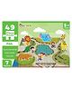 Popcorn Games & Puzzles Zoo 49 Piece Puzzle