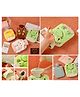 COMERCIO Hot Water Bag with Cute Cartoon Design Soft Cover for Pain Relief (Color & Design May Vary) - 1000 ml