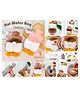 COMERCIO Hot Water Bag with Cute Cartoon Design Soft Cover for Pain Relief (Color & Design May Vary)