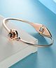 Yellow Chimes Elvora Valentine Gift for Girls I Love You in 100 Different Languages Valentines Gift Gold Plated Charm Bracelet for Women (Rose Gold) (YCFJBR-LOVLANG-RG)