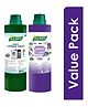 Gokhale Eco Wash Herbal Laundry Liquid Detergent  Surface Cleaner - 1000 ml & 1000 ml