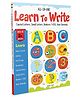 All in one - Learn to write: Capital Small letters Numbers 1-100 Hindi Varnmala - English & Hindi