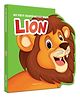 My First Shaped Lion Board Book - English