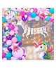 Puchku Unicorn Birthday Theme Decoration Kit - Pack of 63