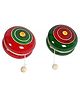 Funwood Games Wooden Spinning Yo-Yo for Kids and Collectors Set of 2 Toys Assorted Color