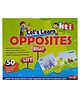 PLEX Opposites Attract Fun-filled Board Games for Kids to Master Opposites and Boost Vocabulary - 50 Pieces
