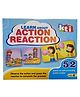 PLEX Creative Educational Action and Reaction Puzzle Board Game Muticolor - 52 Pieces