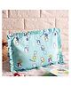 SuperBottoms Mustard Seed Pillow Little Penguin Print - Blue