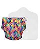 SuperBottoms Freesize UNO Cloth Diaper (3M - 3Y) Reusable with 1 Dry Feel Pad, Absorbs 4-5 Pees - Color Pop
