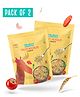 Timios No-Maida Millet Tomato Flavored Instant Noodles | Not Fried | No MSG | No Preservatives | No Artificial Colors & Flavors | No Trans Fat & Cholesterol | Vegetarian | Pack of 2 | 190 g