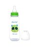 Cherilo Anti Colic Baby Feeding Bottle Baby Panda Style Clear Green - 250 ml