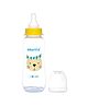 Cherilo Anti-Colic Baby Feeding Bottle Baby Panda Style Clear Yellow - 250 ml