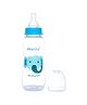 Cherilo Anti-Colic Baby Feeding Bottle Baby Panda Style Clear Blue - 250 ml