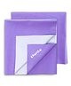Cherilo Quick Dry Baby Bed Protector Small Pack of 2 - Violet