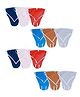 Zikku Babys Washable Cotton Nappies Pack of 12 - Multicolor
