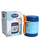 Youp Stainless Steel Insulated Blue Color Food Jar With Fork Blue - 325 ml