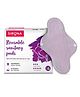 Sirona Reusable Regular and Overnight Sanitary Pads for Women - Pack of 4