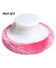 Ortis Multicolour Premium Qaulity Powder Puff Sponge For Babies Pack of 2 - Multicolor