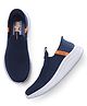 Skechers Ultra Flex 3.0 Smooth Step Hands Free Slip Ins Solid Shoes- Navy Blue