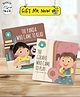 SAM & MI - My First Day of School Set of 2 Early Learning Books For Toddlers by Priyanka Agarwal Mehta - English