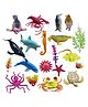 FunBlast Realistic Aquatic Animal Toy  20 Under Sea World Animal Toy Figures