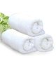 JARS Collections High Absorb 100% Cotton Premium Hand Towel Pack of 3 - White