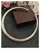 Binnis Wardrobe German Silver Oxidised Necklace  - 68 g