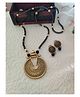 Binnis Wardrobe Gold Toned German Silver Mangalsutra  Set - 60 g