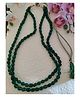 Binnis Wardrobe German Silver Layered Necklace - Green