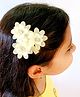 Little Tresses Treo Flower Alligator Hair Clip - Yellow