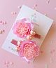 Little Tresses Set Of 2 Flower With Balls Alligator Hair Clip - Pink