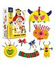Webby DIY Art & Craft Monster Puppet Activity Kit - Multicolour
