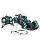 Kipa Stunt Toy Car - High Speed Remote Control Smoke Car with LED Lights | 360° Rotation Drift RC Car for Kids - (Color May Vary)