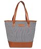 lycheebags Premium Quality Printed Canvas Handbag - Brown