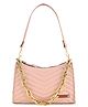 Lycheebags Handbag With Chain - Peach