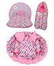 Toddylon Baby Bedding for New Born Mosquito Net Bed Sleeping Bag & Reversible Baby Nest Tub Bed -  Pink