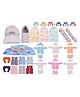 Toddylon New Born Baby Products All Combo Gift Set of 53 Pieces -  Grey