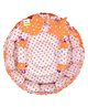 Kwitchy Baby Nest Bed Bedding Set with Pillows - Orange