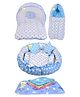 Kwitchy Combo of Baby Mattress with Net - Blue