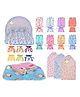 Kwitchy New Born Baby Daily Essential Bedding & Clothing Set Gifts Combo - Blue