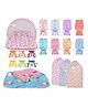 Kwitchy New Born Baby Daily Essential Bedding & Clothing Set Gifts Combo - Pink