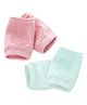 DOMENICO Anti Slip Padded Baby Knee Pads Set of 3 Pairs
