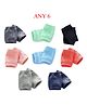 DOMENICO Anti Slip Padded Baby Knee Pads Set - 6 Pairs