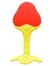 DOMENICO Baby Silicone Teether Strawberry Shape - Red