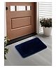 FABINALIV Geometric Door Mat - Blue